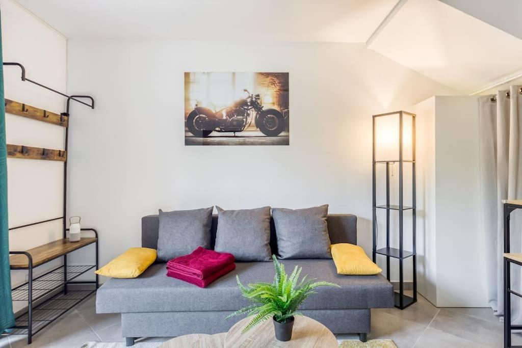 شقة Cocoon - Jardin - Boite A Cle - Wi-Fi Baulne المظهر الخارجي الصورة